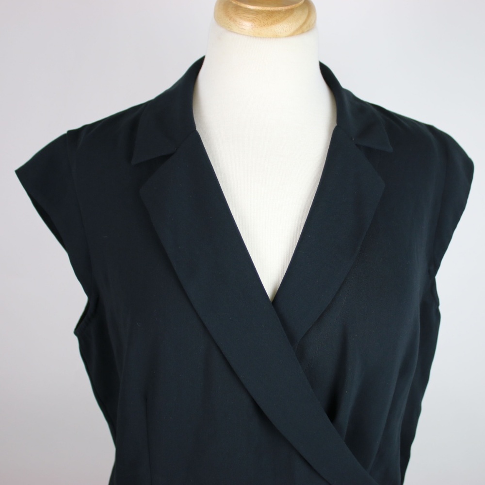 CAbi 757 Origami Wrap Blouse Top MEDIUM - Picture 5 of 6
